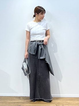 「ucalypt（ユーカリプト）の【ucalypt】Choker（ネックレス）」を使った、shimoさん（レディース・161cm・30代）の秋コーディネート