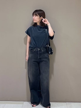 「アイテム（バッグ）」を使った、shimoさん（レディース・161cm・30代）の夏コーディネート