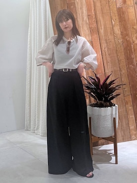 shimoさん（レディース・161cm）の春コーディネート