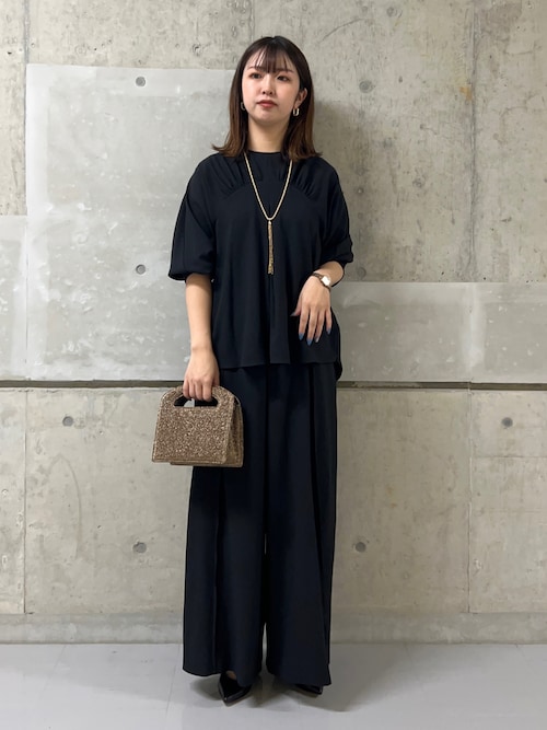 qualite（カリテ） パンツ 「セットアップ対応」アセテートジョー