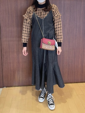 ぽんずさん(レディース・166cm)の冬コーディネート