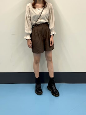 ぽんずさん（レディース・166cm）の秋コーディネート