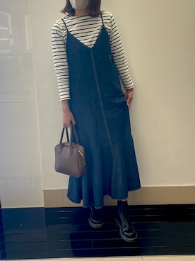 「Port」｜ぽんずさん（レディース・166cm）の冬コーディネート