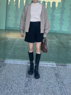 ぽんずさん（レディース・166cm）の冬コーディネート