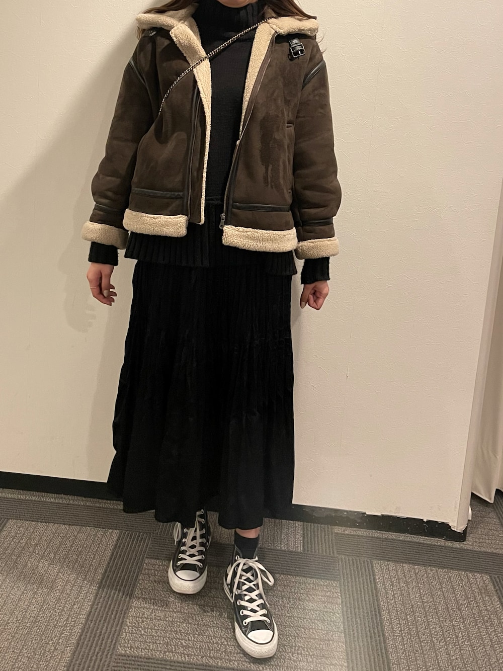 Ray BEAMS フェイクムートンボア　ブルゾン Ray BEAMS（レイビームス）の「Ray BEAMS / フェイクムートン