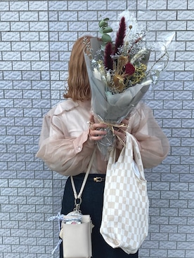 「archives（アルシーヴ）のアイテム」を使った、hiさん（レディース・153cm）の春コーディネート