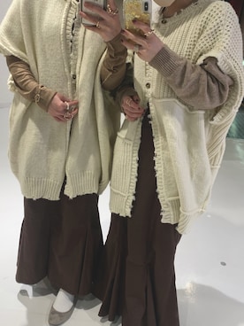 「Lattice（Lattice）のアイテム」を使った、hiさん（レディース・153cm）の秋コーディネート