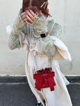 hiさん（レディース・153cm）の春コーディネート