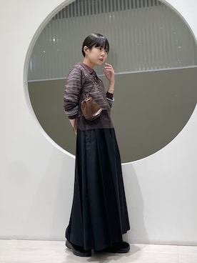 「アイテム（ワンピース/ドレス）」を使った、きっしゃんさん（レディース・151cm）の秋コーディネート