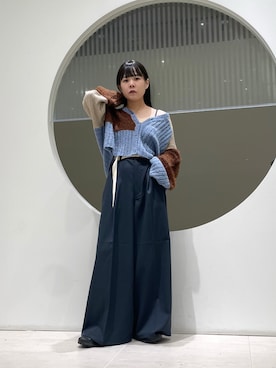 「KBF（ケイビーエフ）のアイテム」を使った、きっしゃんさん（レディース・151cm）の秋コーディネート