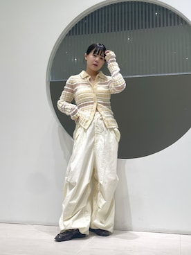 きっしゃんさん（骨格ナチュラル・レディース・151cm）の秋コーディネート