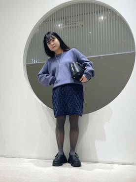 「冬の差し色コーデ」｜きっしゃんさん（レディース・151cm）の冬コーディネート