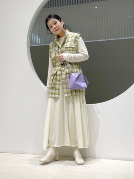 「Coming soon…」｜「アイテム（ブーツ）」を使った、きっしゃんさん（レディース・151cm）の春コーディネート