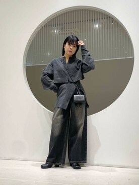 「アイテム（財布）」を使った、きっしゃんさん（レディース・151cm）の冬コーディネート
