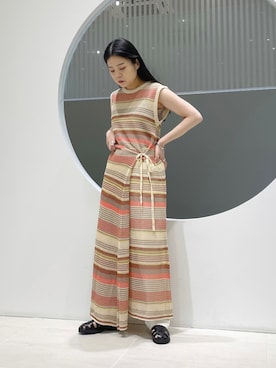 「RODE SKO」｜「アイテム（その他）」を使った、きっしゃんさん（レディース・151cm）の夏コーディネート