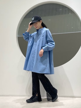 「KBF（ケイビーエフ）のアイテム」を使った、きっしゃんさん（レディース・151cm）の秋コーディネート
