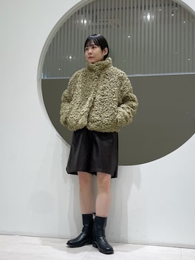 「アイテム（その他アウター）」を使った、きっしゃんさん（レディース・151cm）の秋コーディネート