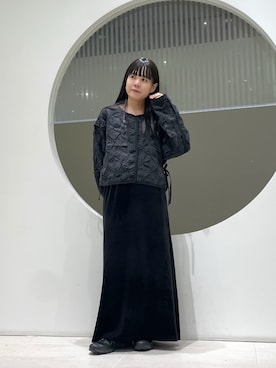 「トレンド秋素材コーデ」｜きっしゃんさん（レディース・151cm）の秋コーディネート