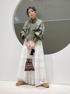 「teva」｜きっしゃんさん（レディース・151cm）の冬コーディネート