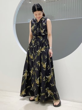「KBF+」｜「アイテム（ワンピース/ドレス）」を使った、きっしゃんさん（レディース・151cm）の春コーディネート