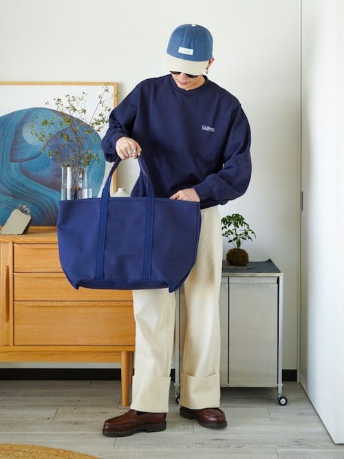 ソリッド・ボート・アンド・トート ラージ（トートバッグ）｜L.L.Bean