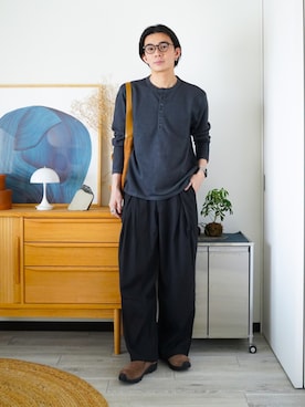 「MERRELL（メレル）のアイテム」を使った、idakaさん（メンズ・172cm）の夏コーディネート