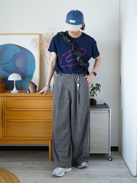 idakaさん（メンズ・172cm）の夏コーディネート