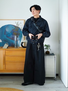 idakaさん（骨格ナチュラル・メンズ・172cm）の秋コーディネート