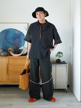 idakaさん（骨格ナチュラル・メンズ・172cm）の夏コーディネート