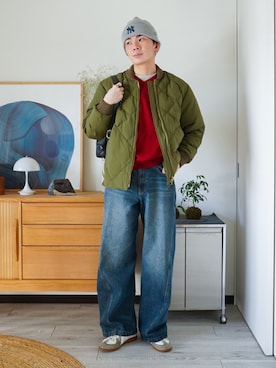 idakaさん（メンズ・172cm）の冬コーディネート