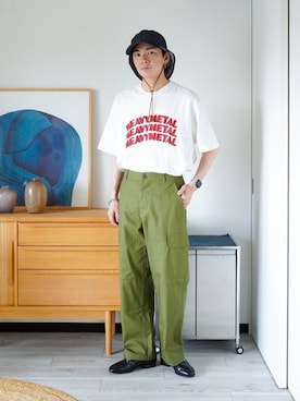 「バケットハット」｜idakaさん（メンズ・172cm）の夏コーディネート