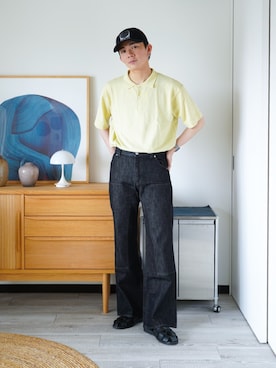 「アイテム（ピアス（片耳用））」を使った、idakaさん（メンズ・172cm）の夏コーディネート