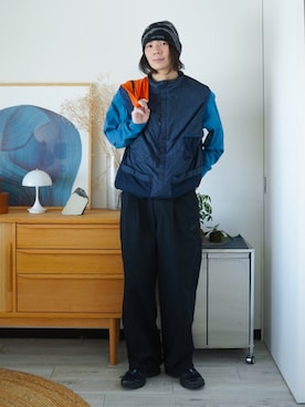「DAIWA PIER39（ダイワピア39）のアイテム」を使った、idakaさん（メンズ・172cm）の秋コーディネート