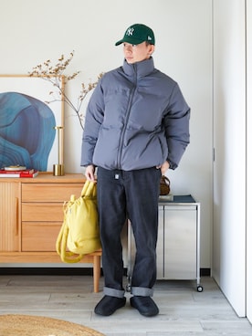 「tk.TAKEO KIKUCHI（ティーケータケオキクチ）のアイテム（ジャケット/アウター）」を使った、idakaさん（メンズ・171cm）の冬コーディネート