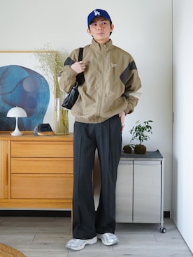 「coen（コーエン）のアイテム」を使った、idakaさん（メンズ・172cm）の春コーディネート