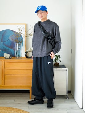 「アイテム（アクセサリー）」を使った、idakaさん（メンズ・172cm）の秋コーディネート