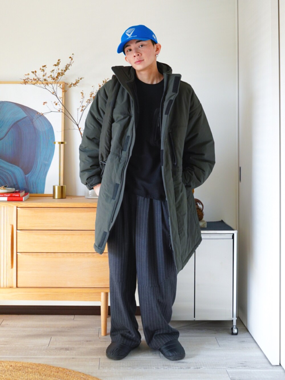 YOEL - Monster padded coat / モンスターパデットコートを使っ
