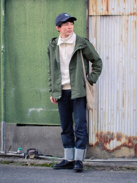 「URBAN RESEARCH Sonny Label（アーバンリサーチサニーレーベル）のアイテム（ジャケット/アウター）」を使った、idakaさん（メンズ・171cm）の春コーディネート