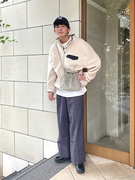 「WEGO（ウィゴー）のアイテム（スウェット）」を使った、idakaさん（メンズ・171cm）の秋コーディネート