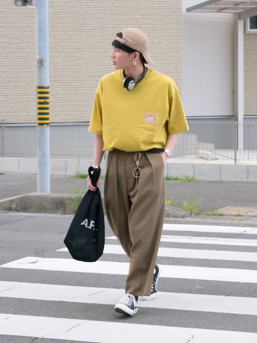 Tシャツ コーデ