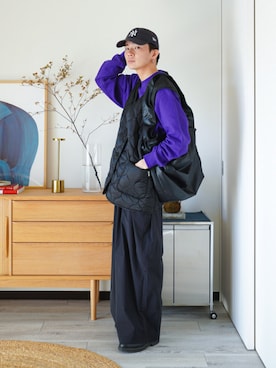 「Paraboot（パラブーツ）のアイテム（ブーツ）」を使った、idakaさん（メンズ・171cm）の秋コーディネート
