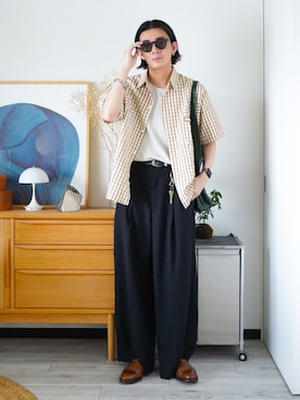 idakaさん（メンズ・172cm）の夏コーディネート