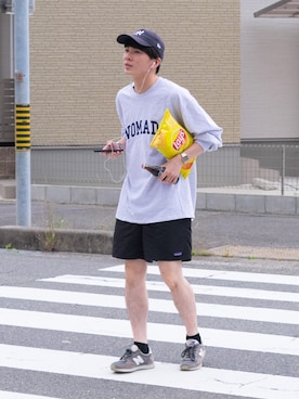 idakaさん（メンズ・171cm）の夏コーディネート