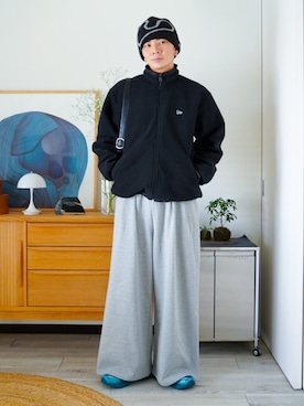 「アイテム（ピアス（片耳用））」を使った、idakaさん（メンズ・172cm）の冬コーディネート