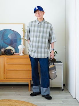 idakaさん（骨格ナチュラル・メンズ・172cm）の秋コーディネート
