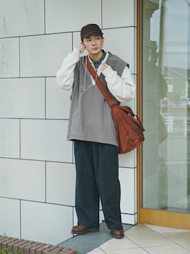 「STYLEMIXER_MEN」｜idakaさん（メンズ・171cm）の冬コーディネート