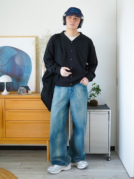 「ITTI（イッチ）のアイテム」を使った、idakaさん（メンズ・172cm）の春コーディネート