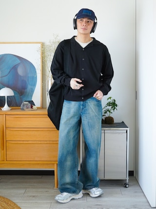 「ASICS（アシックス）のGEL-KAYANO 12.1（スニーカー）」を使った、idakaさん（メンズ・172cm）の春コーディネート