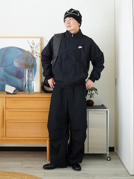 「アイテム（ピアス（片耳用））」を使った、idakaさん（メンズ・172cm）の秋コーディネート