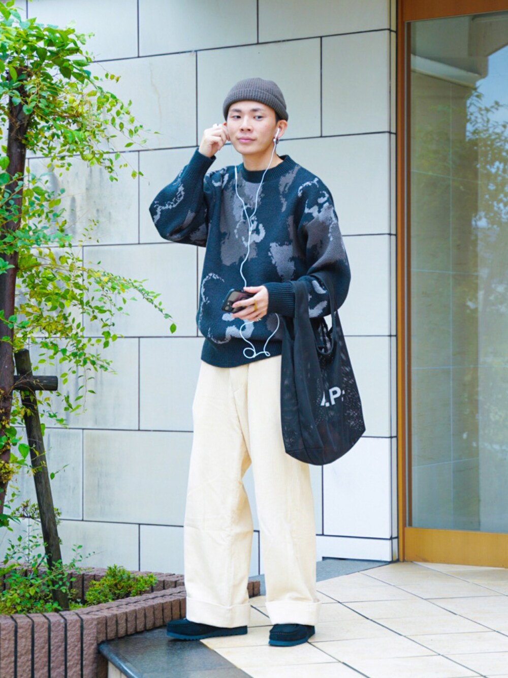 WEARISTA Ryu】コーデュロイワイドパンツを使ったWEARISTAの人気